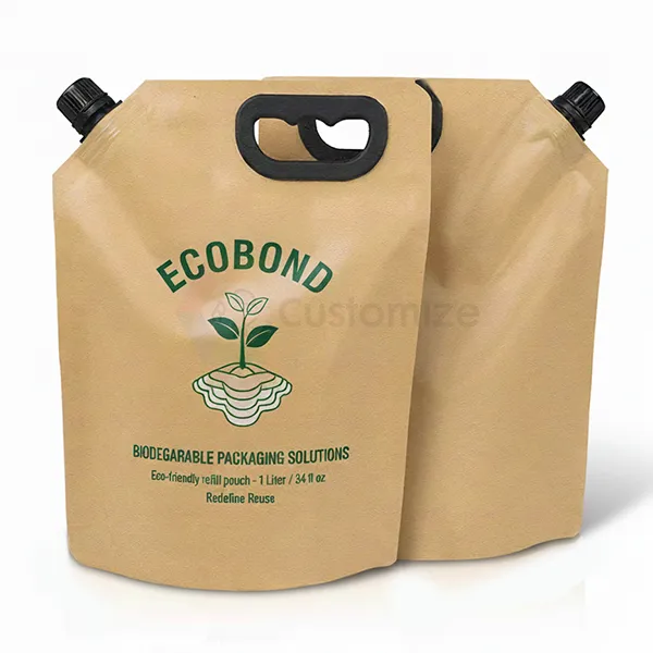 Custom Spout Pouches for Businesses Durable Packaging