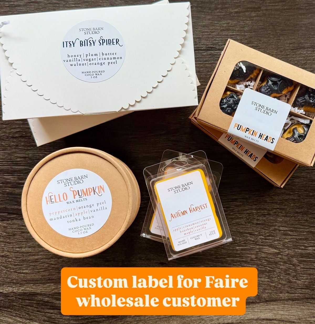 custom candle labels wholesale